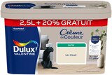 Peinture Crème de couleur - DULUX VALENTINE en promo chez Weldom Aurillac à 39,90 €