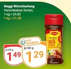 Würzmischung im Angebot bei GLOBUS in Neuwied Würzmischung Angebote von Maggi bei GLOBUS Neuwied für 1,29 €