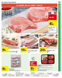 Prix et réduction Veau dans le prospectus Carrefour en cours Offre Veau dans le catalogue Carrefour du moment à la page 31