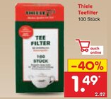 Teefilter Angebote von Thiele bei Netto Marken-Discount Bremerhaven für 1,49 €