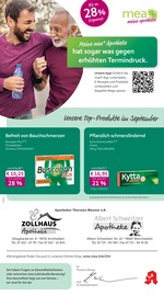 Aktueller mea - meine apotheke Apotheken Prospekt in Schiltach und Umgebung, "Unsere September-Angebote" mit 4 Seiten, 01.09.2025 - 30.09.2025