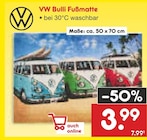 Bulli Fußmatte von VW für 3,99 € bei Netto Marken-Discount im Angebot Bulli Fußmatte von VW im aktuellen Netto Marken-Discount Prospekt