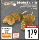 Schweinefiletspieße im Angebot bei EDEKA in Erkrath Schweinefiletspieße Angebote von meinLand EDEKA bei EDEKA Erkrath für 1,79 €