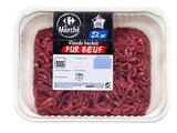 Viande hachée 5% M.G. CARREFOUR Le Marché en promo chez Carrefour Épinay-sur-Seine à 6,59 €
