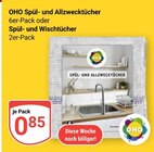 Spül- und Allzwecktücher im Angebot bei GLOBUS in Erfurt Spül- und Allzwecktücher Angebote von OHO bei GLOBUS Erfurt für 0,85 €