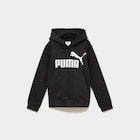 Sweat hoodie 1 poche molleton Puma noir fille dans le catalogue La Halle