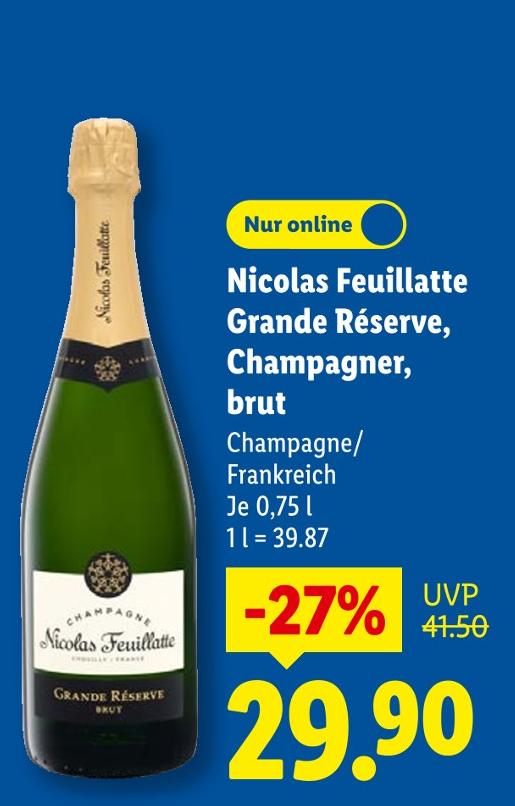 Grande Réserve, Champagner, brut