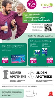 mea - meine apotheke Prospekt Unsere September-Angebote mit 4 Seiten