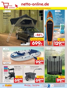 Zelt im Netto Marken-Discount Prospekt "Aktuelle Angebote" mit 64 Seiten (Jena)