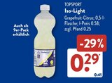 Iso-Light im ALDI SÜD Prospekt Iso-Light von TopSport im aktuellen ALDI SÜD Prospekt für 0,29 €