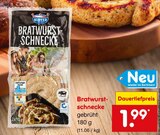 Bratwurstschnecke von Kupfer im aktuellen Netto Marken-Discount Prospekt für 1,99 €
