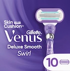 Venus Deluxe Smooth Rasierklingen Sensitive oder Swirl Angebote von Gillette bei Rossmann Erftstadt für 34,99 €