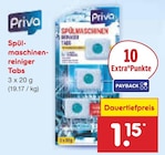Spülmaschinenreiniger Tabs Angebote von Priva bei Netto Marken-Discount Heidelberg für 1,15 €