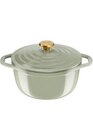 Cocotte Tefal Tefal Cocotte ronde 24 cm AIR SOFT LIGHT Green Lichen en fonte d'aluminium induction E2664625 - Tefal en promo chez Darty Cocotte Tefal Tefal Cocotte ronde 24 cm AIR SOFT LIGHT Green Lichen en fonte d'aluminium induction E2664625 - Tefal dans le catalogue Darty