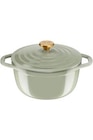 Cocotte Tefal Tefal Cocotte ronde 24 cm AIR SOFT LIGHT Green Lichen en fonte d'aluminium induction E2664625 - Tefal en promo chez Darty Cocotte Tefal Tefal Cocotte ronde 24 cm AIR SOFT LIGHT Green Lichen en fonte d'aluminium induction E2664625 - Tefal dans le catalogue Darty