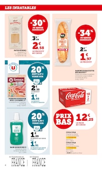 Promotion Chocolat dans le prospectus Super U, valable du 21/10/2025 au 02/11/2025 Promo Chocolat dans le catalogue Super U du moment à la page 4