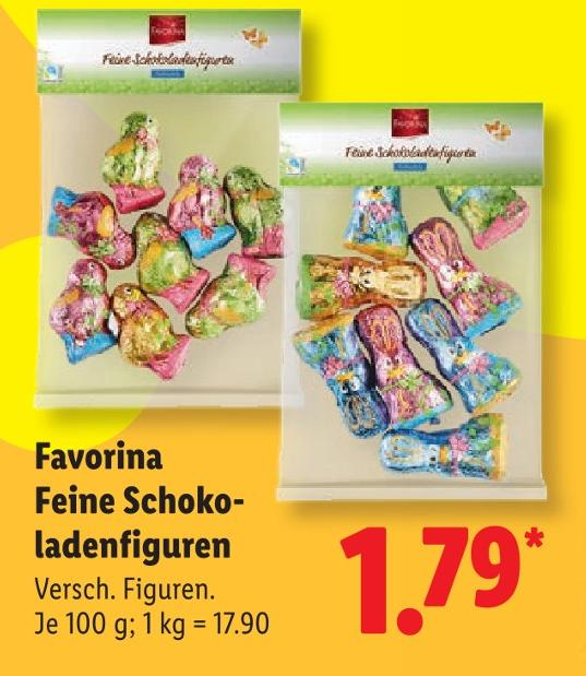 Feine Schokoladenfiguren