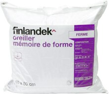 Oreiller 60x60 cm MÉMOIRE DE FORME - Géant Casino à Boulogne-Billancourt Oreiller 60x60 cm MÉMOIRE DE FORME en promo chez Géant Casino Boulogne-Billancourt à 20,00 €