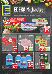 EDEKA Prospekt für Hemhofen mit 28 Seiten EDEKA Prospekt für Hemhofen: "Wir lieben Lebensmittel!", 28 Seiten, 22.09.2025 - 27.09.2025