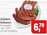 Markant Trittau - Schinkenkohlwurst Angebot im Prospekt Schinkenkohlwurst bei Markant im Trittau Prospekt für 6,79 €