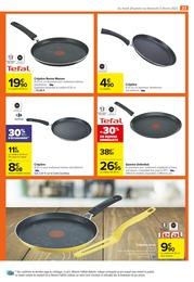 Prix et réduction Tefal dans le prospectus Carrefour Market en cours Offre Tefal dans le catalogue Carrefour Market du moment à la page 23