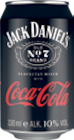 Getränke Hoffmann - Whiskey-Mix Coca-Cola Angebot im Prospekt Whiskey-Mix Coca-Cola bei Getränke Hoffmann im Prospekt "" für 2,49 €