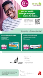 mea - meine apotheke Prospekt für Hochheim mit 4 Seiten mea - meine apotheke Prospekt für Hochheim: "Unsere Juni-Angebote", 4 Seiten, 01.06.2026 - 30.06.2026