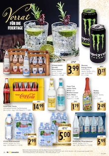 Coca Cola im E center Prospekt "Aktuelle Angebote" mit 36 Seiten (Landau (Pfalz))