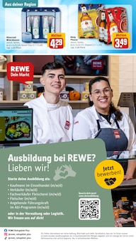 Mineralwasser im aktuellen REWE Prospekt (Duisburg) Mineralwasser im REWE Prospekt "Dein Markt" mit 34 Seiten (Duisburg)