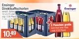 Direktsaftschorlen von Ensinger im aktuellen Getränke City Prospekt für 10,49 €