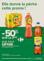 Offre Lipton dans le catalogue Carrefour Proximité du moment à la page 16