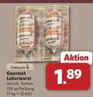 Gourmet Leberwurst Angebote von Goldmarie bei combi Paderborn für 1,89 €