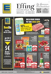 EDEKA Prospekt für Gronau mit 24 Seiten EDEKA Prospekt für Gronau: "Aktuelle Angebote", 24 Seiten, 05.05.2025 - 10.05.2025