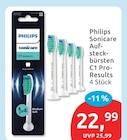 Sonicare Aufsteckbürsten C1 ProResults von Philips für 22,99 € bei budni im Angebot Sonicare Aufsteckbürsten C1 ProResults von Philips im aktuellen budni Prospekt