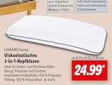 Viskoelastisches 3-in-1-Kopfkissen Angebote von LIVARNO home bei Lidl Goslar für 24,99 €