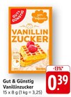Vanillinzucker im Angebot bei E center in Pirmasens Vanillinzucker Angebote von Gut & Günstig bei E center Pirmasens für 0,39 €