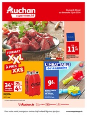 Catalogue Supermarchés Auchan Supermarché en cours à Marigny-Marmande et alentours, "Auchan supermarché", 24 pages, 28/05/2024 - 02/06/2024