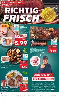 Rumpsteak im aktuellen Kaufland Prospekt (Bottrop) Rumpsteak im Kaufland Prospekt "Hier bin ich richtig" mit 61 Seiten (Bottrop)