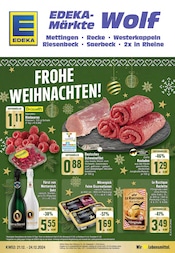 Aktueller EDEKA Supermarkt Prospekt in Hasbergen und Umgebung, "Aktuelle Angebote" mit 16 Seiten, 21.12.2024 - 24.12.2024