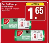 Müllbeutel Angebote von Gut & Günstig bei WEZ Bad Oeynhausen für 1,65 €