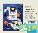 Herzstücke Schafskäse im aktuellen Prospekt bei EDEKA in Nauheim