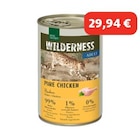 Promo REAL NATURE WILDERNESS nourriture humide pour chat, adulte Pure Chicken 6x400 g à 29,94 € dans le catalogue Maxi Zoo à Mondeville