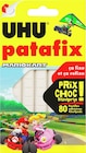 UHU Patafix Collector - 80 pastilles adhésives - blanc - non permanent - UHU dans le catalogue Bureau Vallée