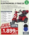 ELEKTROMOBIL E-TRIKE 25 im Angebot bei Marktkauf in Fürth ELEKTROMOBIL E-TRIKE 25 Angebote von Rolektro bei Marktkauf Fürth für 1.899,00 €