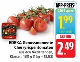 Genussmomente Cherryrispentomaten Angebote von EDEKA bei E center Kaiserslautern für 1,99 €