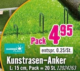 Kunstrasen-Anker Angebote von Garden Place bei Hornbach Leipzig für 4,95 €