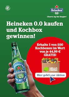 Gewinnspiele Angebot im aktuellen Heineken Prospekt auf Seite 1
