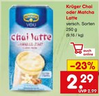 Chai Latte im Angebot bei Netto Marken-Discount in Bornheim Chai Latte Angebote von Krüger bei Netto Marken-Discount Bornheim für 2,29 €