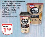 Aktuelles High Protein Mousse Angebot bei GLOBUS in Jena ab 1,49 €