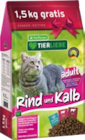 Raiffeisenmarkt - Katzen-Trockenfutter Rind+Kalb Angebot im Prospekt Katzen-Trockenfutter Rind+Kalb bei Raiffeisenmarkt im Prospekt "" für 17,99 €